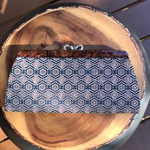 Classy Elegant Sophisticated Jacquard Clutch Bag